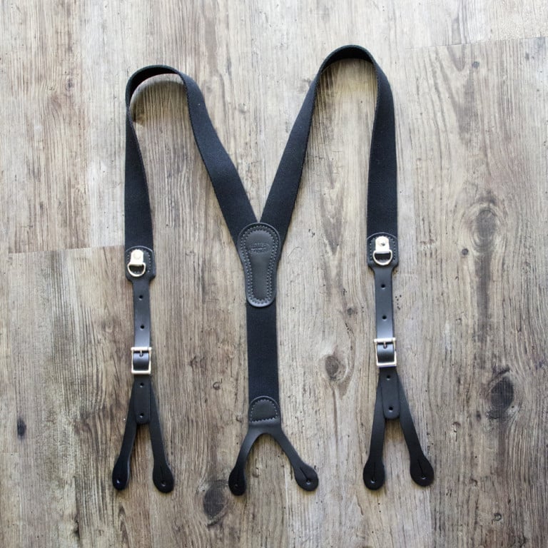 YBack Button Suspenders Logger Suspenders