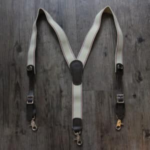 Y-Back Snap Suspenders (Nickle) - Logger Suspenders